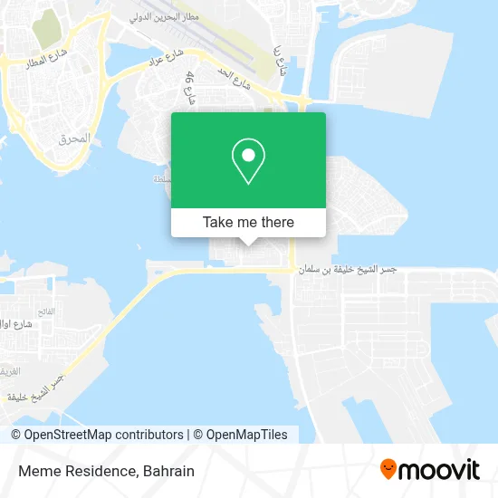 Meme Residence map