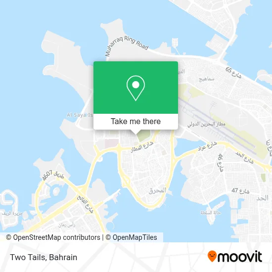 Two Tails map