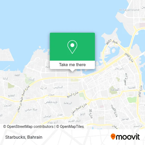 Starbucks map