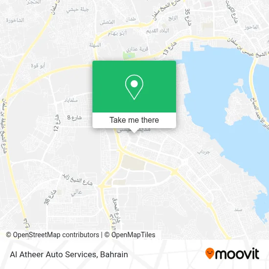 Al Atheer Auto Services map