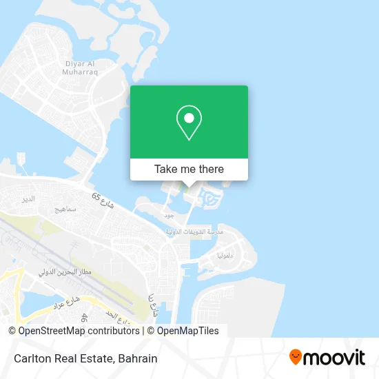 Carlton Real Estate map