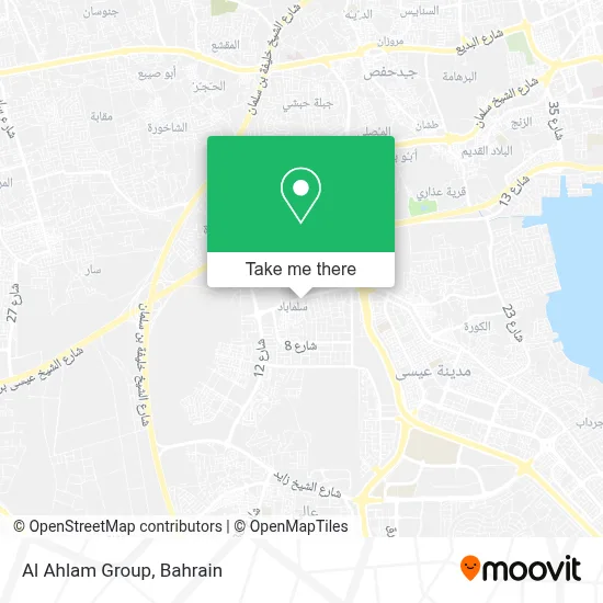 Al Ahlam Group map