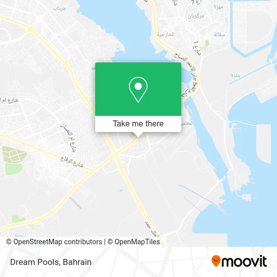 Dream Pools map