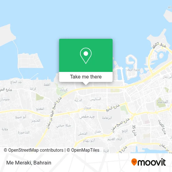 Me Meraki map