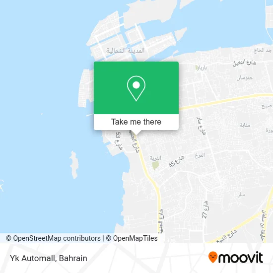 Yk Automall map