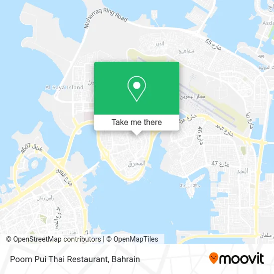 Poom Pui Thai Restaurant map