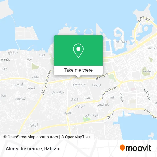 Alraed Insurance map