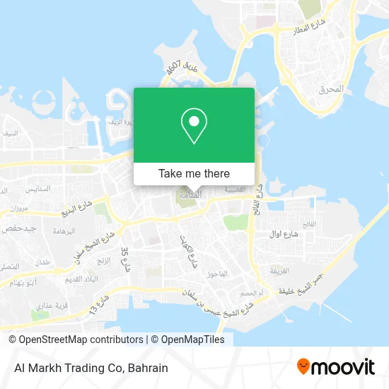 Al Markh Trading Co map