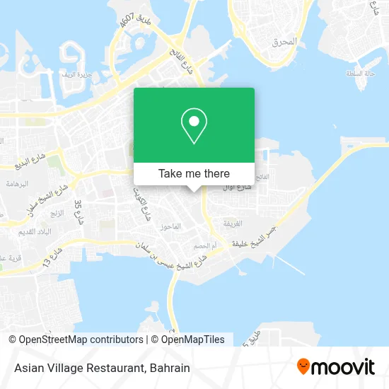 Asian Village Restaurant map