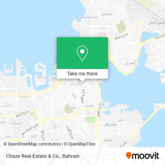 Chaze Real Estate & Co. map