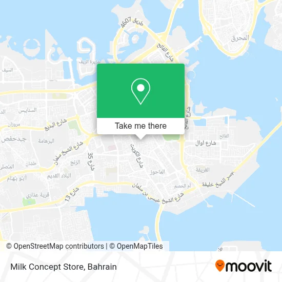 Milk Concept Store map