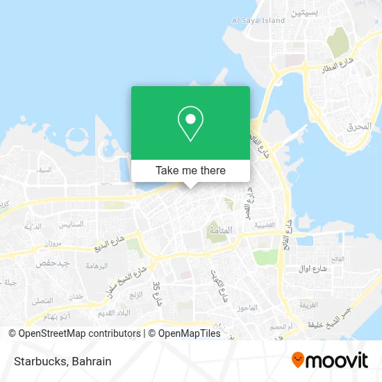 Starbucks map