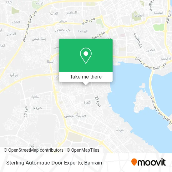 Sterling Automatic Door Experts map