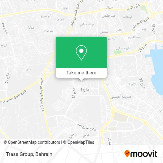 Trass Group map