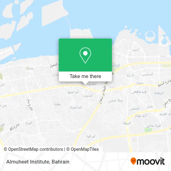 Almuheet Institute map