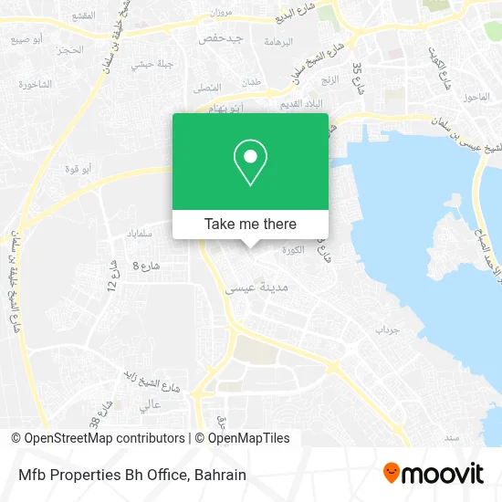 Mfb Properties Bh Office map