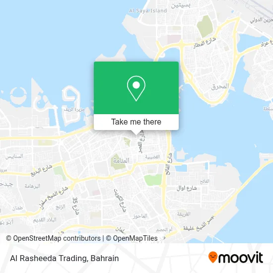 Al Rasheeda Trading map