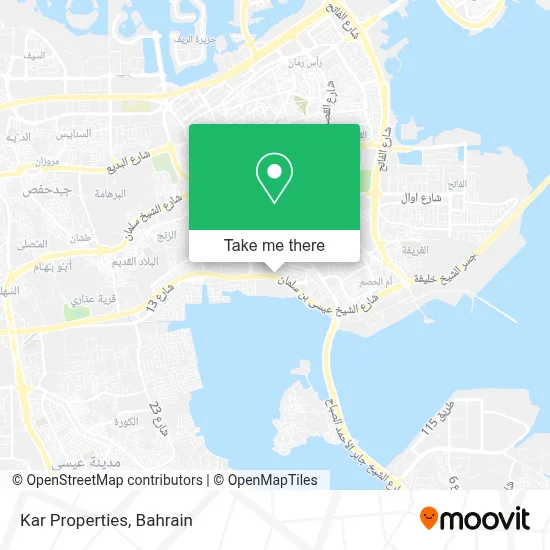 Kar Properties map