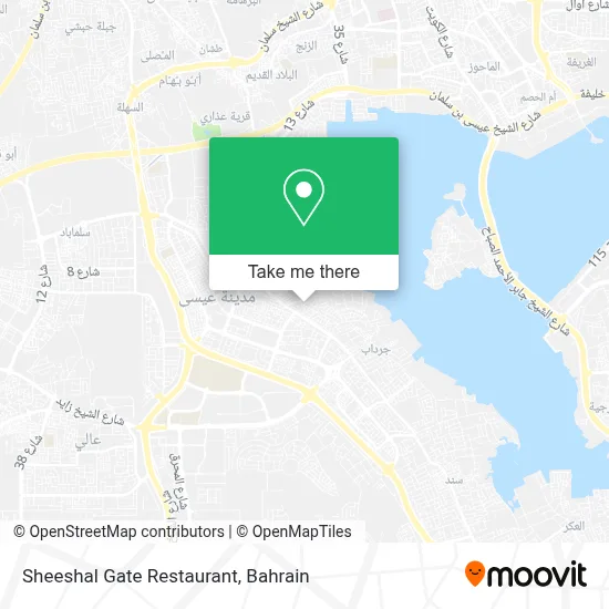 Sheeshal Gate Restaurant map