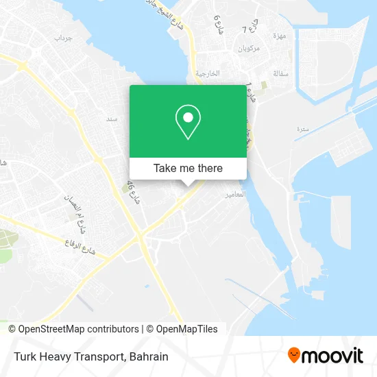 Turk Heavy Transport map