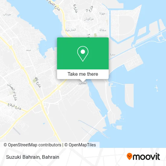 Suzuki Bahrain map