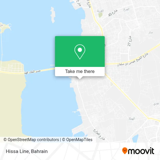Hissa Line map