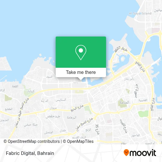 Fabric Digital map