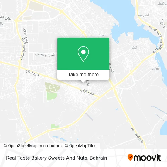 Real Taste Bakery Sweets And Nuts map