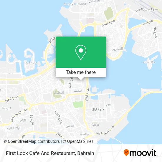First Look Cafe And Restaurant map