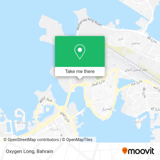 Oxygen Long map