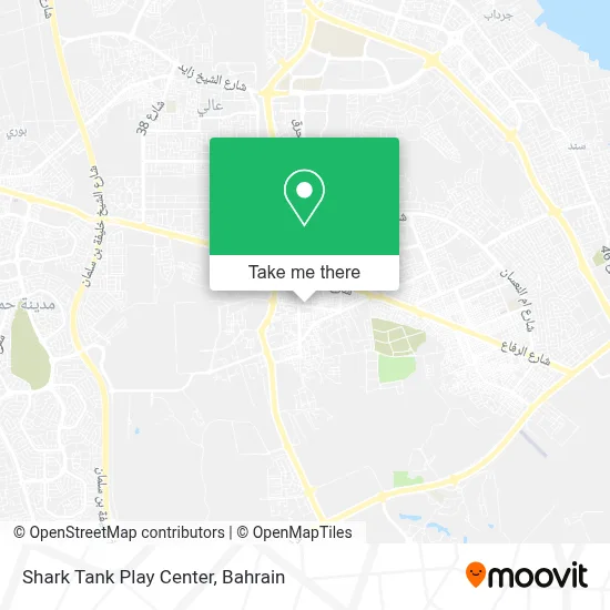 Shark Tank Play Center map