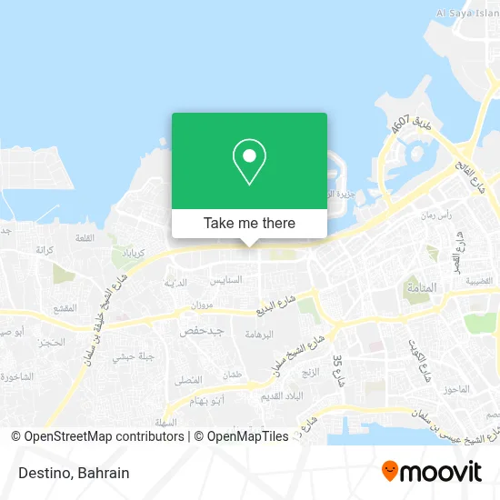 Destino map