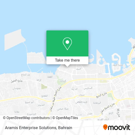 Aramis Enterprise Solutions map