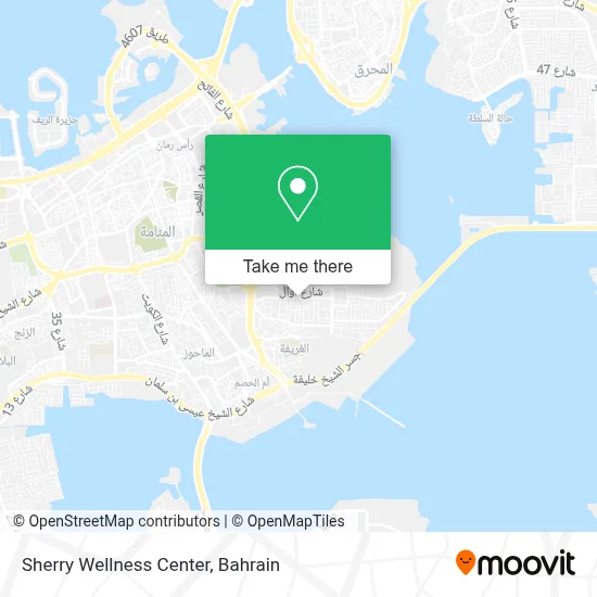 Sherry Wellness Center map