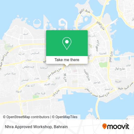 Nhra Approved Workshop map