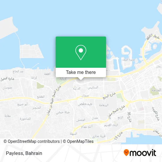 Payless map