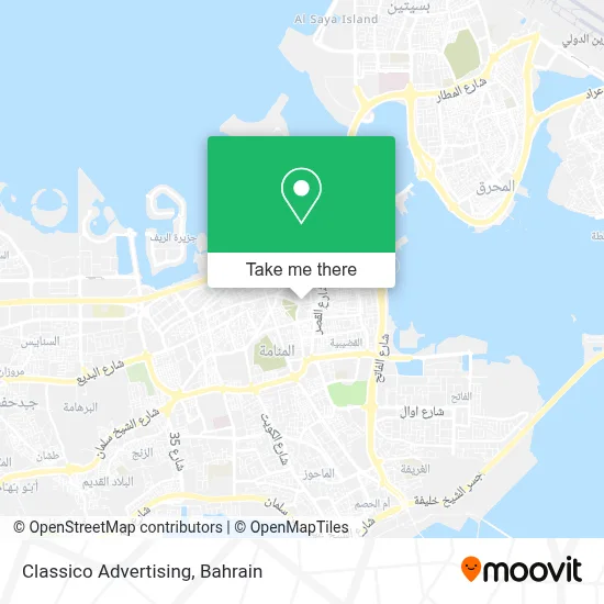Classico Advertising map