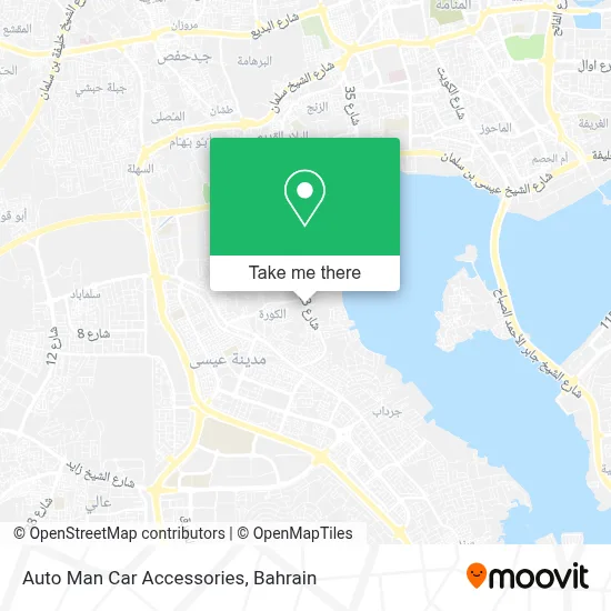 Auto Man Car Accessories map