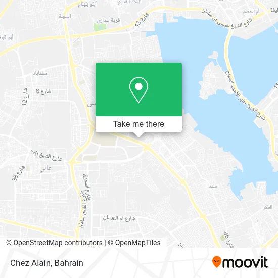 Chez Alain map