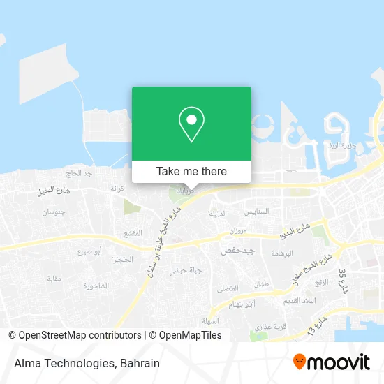 Alma Technologies map