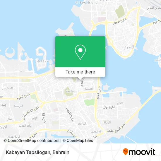 Kabayan Tapsilogan map