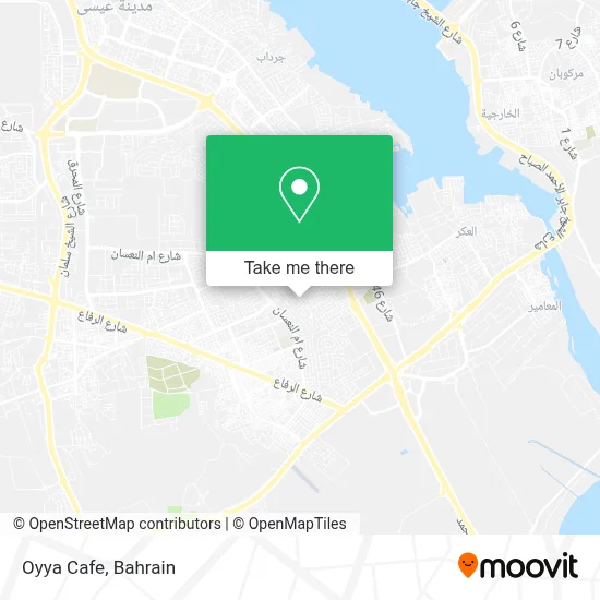 Oyya Cafe map