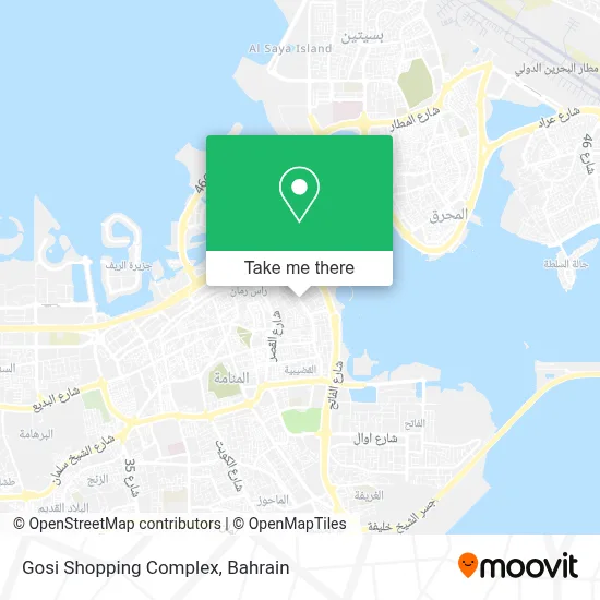 Gosi Shopping Complex map
