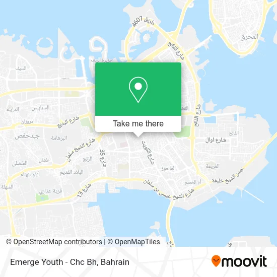 Emerge Youth - Chc Bh map
