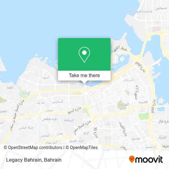 Legacy Bahrain map