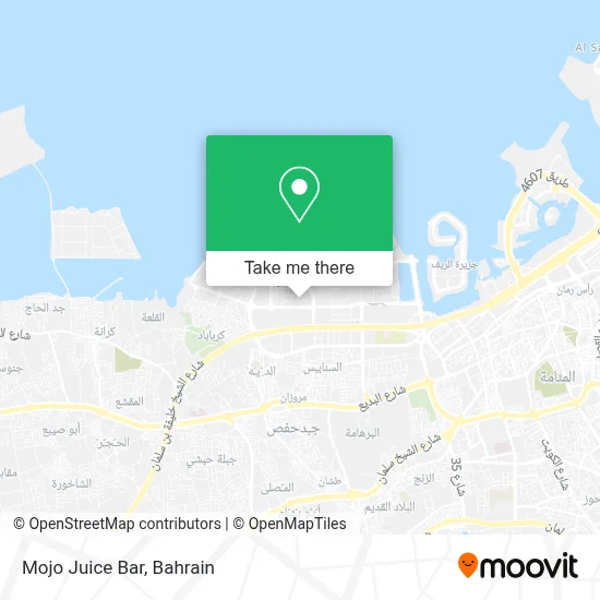 Mojo Juice Bar map