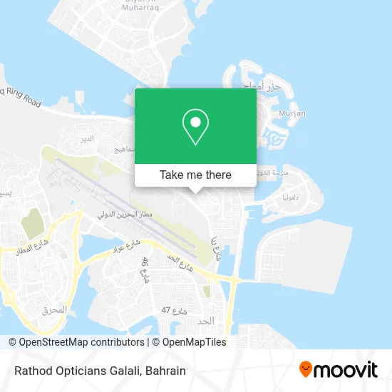 Rathod Opticians Galali map