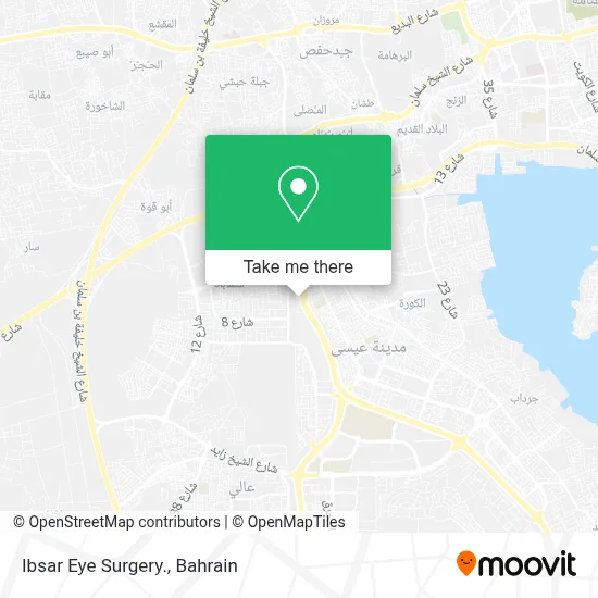 Ibsar Eye Surgery. map