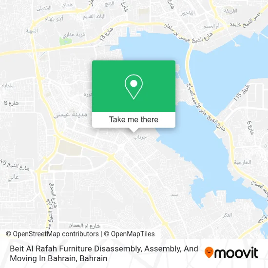 Beit Al Rafah Furniture Disassembly, Assembly, And Moving In Bahrain map
