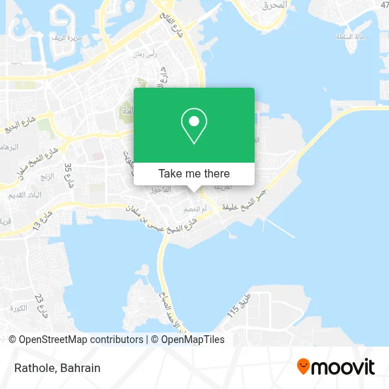 Rathole map